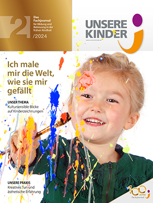 UNSERE KINDER Ausgabe 2/2024, Fachjournal, Elementarpädagogik, Kleinkindpädagogik, Kindergarten
