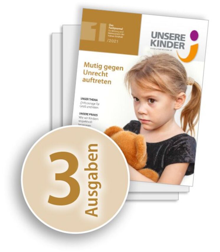 Abo bestellen Das Fachjournal UNSERE KINDER bietet Ihnen das ganze Jahr Fachkompetenz, Innovation und Vielseitigkeit in der Elementarpädagogik.