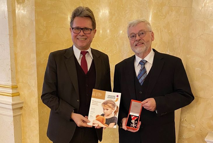 Martin Kranzl-Greinecker Polaschek Verdienstmedaille Verleihung silbernes Ehrenzeichen