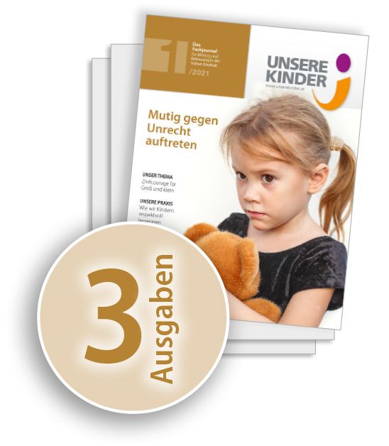 Das Fachjournal UNSERE KINDER bietet Ihnen das ganze Jahr Fachkompetenz, Innovation und Vielseitigkeit in der Elementarpädagogik. 